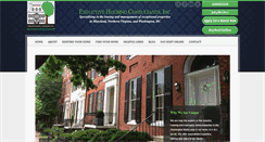 Desktop Screenshot of executivehousing.com